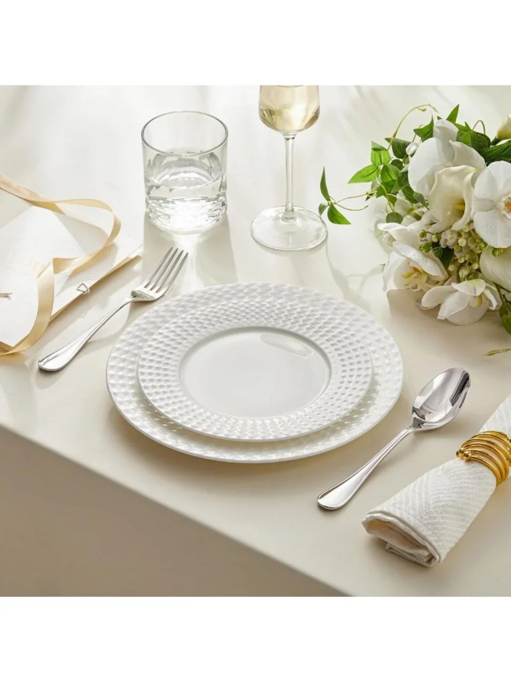 Elegant 24-Piece Teardrop Dinner Fork Set - Durable 18/10 Stainless Steel